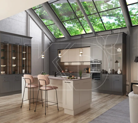 Кухня с островом в светлых тонах: особенности, выбор оттенка и стиля